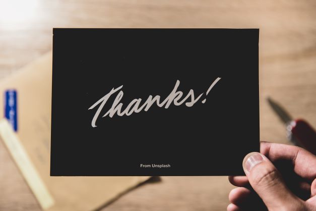 Thank  you card